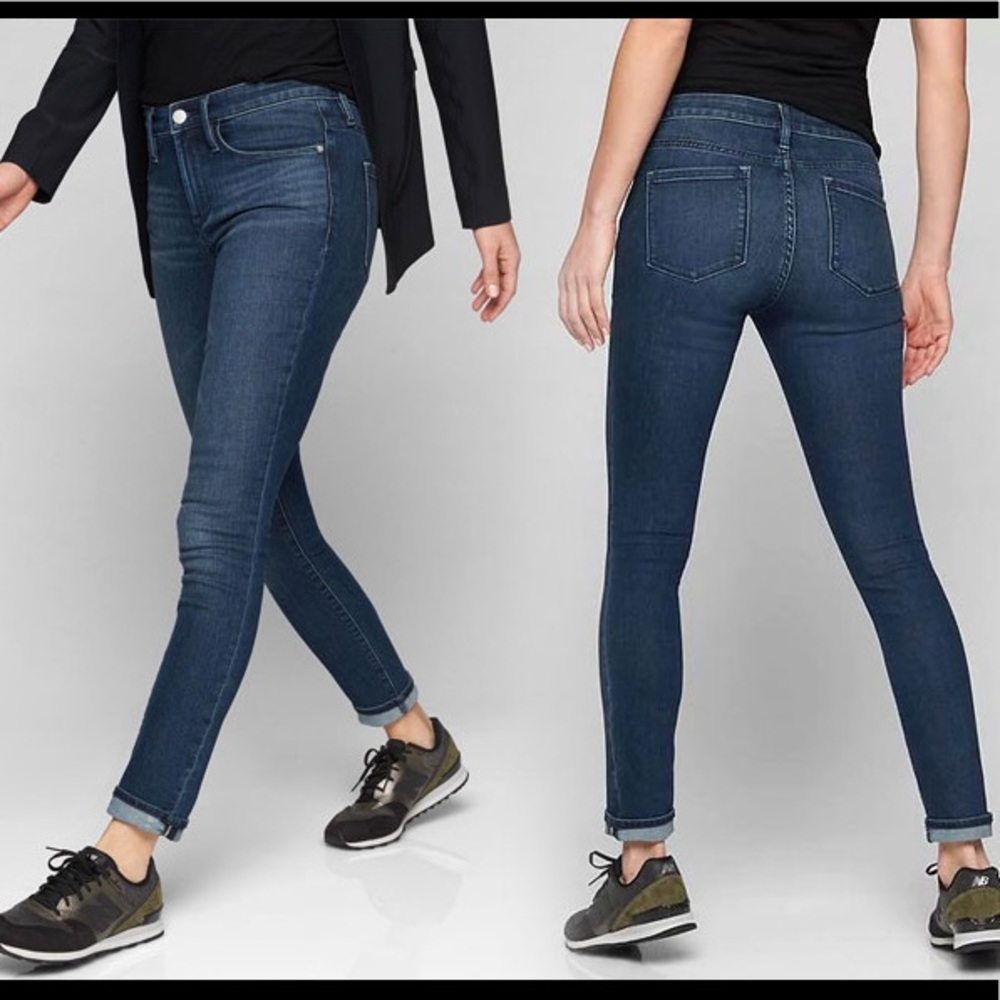 NEW Athleta Sculptek high waist skinny jeans